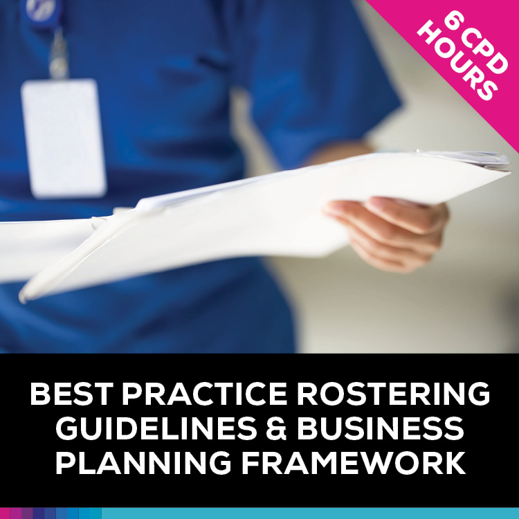 Rostering Guidelines & Business Planning Framework (QH Only)